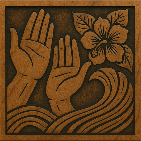 Welcoming Hands – Symbol of Aloha