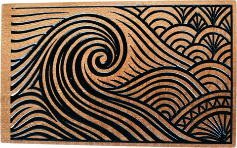 Flowing Geometric Wave